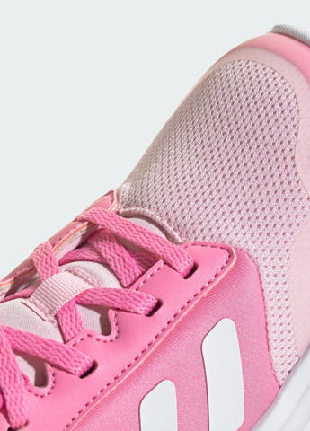 Рожеві всесезонні кросівки tensaur run 2.0 kids adidas