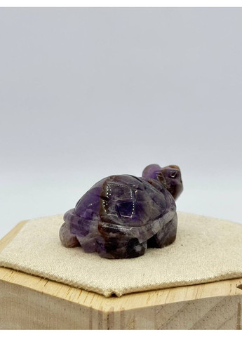 Черепаха из аметиста 55*32 мм Фиолетовый No Brand (361319766)