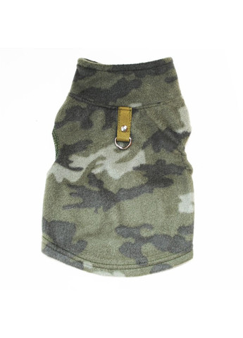 Жилетка для котов и кошек с кольцом Pet Style "Рисунок" Хаки 2XL No Brand - (323233645)