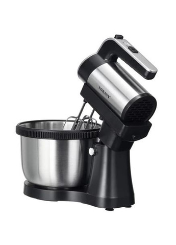 Стаціонарний міксер з чашею 4 л, 1000 Вт, 5 швидкостей, 2 насадки, віночки та гаки SK-6662 Sokany (370974607)