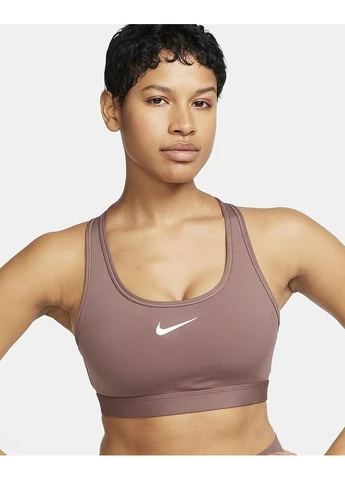 Топ Swoosh Medium Support Violet DX6821-208 Nike (398005895)
