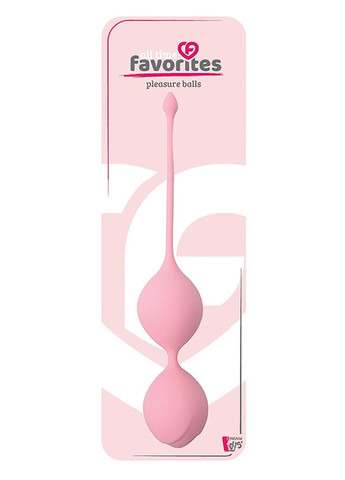 Вагинальные шарики SEE YOU IN BLOOM DUO BALLS 36MM PINK Dreamtoys (290667720)