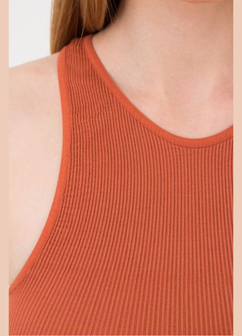Топ жіночій безшовний на широких бретелях в рубчик Giulia HALTER TOP RIB (301384749)