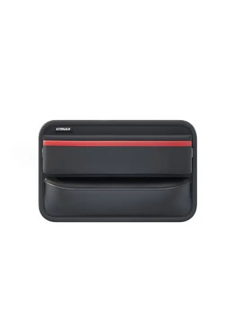 Органайзер сумка кейс бокс кишеня для установки між сидіннями в машину автомобіль 30х20 см (477039-Prob) Чорний з червоним Unbranded (293814600)