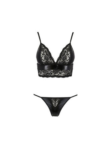 Чорний демісезонний комплект asuna set black cherrylove Passion