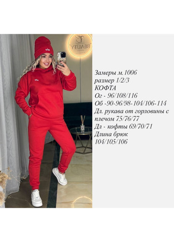 Теплый костюм-тройка с шапкой Fashion (365701318)