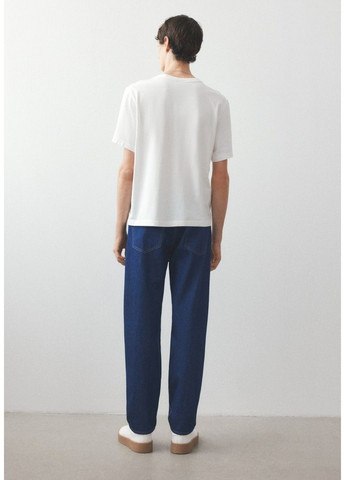 Чоловічі розслаблені джинси Relaxed fit (58051) W32 L32 Темно-сині H&M (316575726)