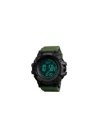 Годинник наручний чоловічий SKMEI 1356AG ARMY GREEN, армійський годинник протиударний. Колір: зелений No Brand (359474503)