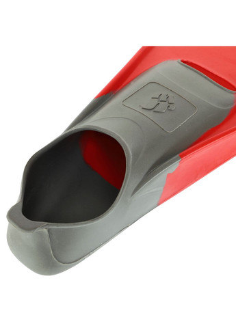 Ласты с закрытой пяткой MW M074605405W (резина, размер, красный-серый) Mad Wave (361436271)