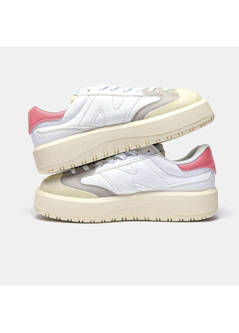 Розовые демисезонные кроссовки мужские new balance ct302 white natural pink нью беланс ct302 No Brand