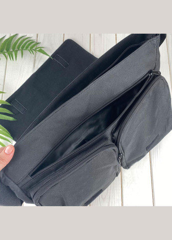 Мужская (женская) сумка через плечо для спортзала дорожная универсальная Собики #063 Черный No Brand (322119366)