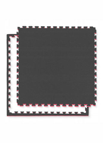 Мат-пазл (ласточкин хвост) Mat Puzzle EVA 100 x 100 x 2 cм Black/Red (P-5907739310637) 4FIZJO (333652156)