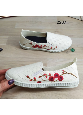 Сліпони жіночі еко-шкіра перфоровані SV (294050617)