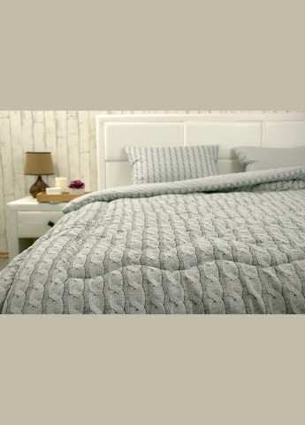 Одеяло 200х220 силиконовое Grey Braid Руно Р322.52_Grey Braid (300530001)
