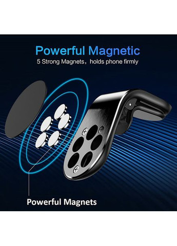 Автодержатель для телефона на дефлекторе C82 Flat Magnetic Black XO (362915797)