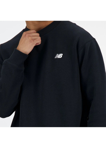 Світшот чоловічий Sport Essentials Fleece Black MT41510BK New Balance (364838727)