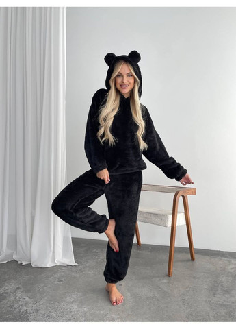 Костюм дуже теплий та мʼякий,двостороння махра,худі з вушками та штани Україна (364547675)