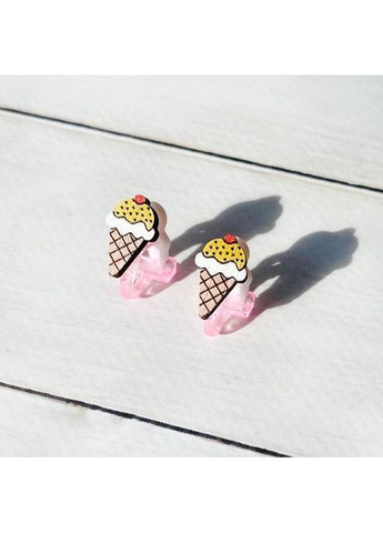 Комплект сережок кліпс Дитячий набір (Стіч, морозиво, єдиноріг) CASE CONTROL (355396351)