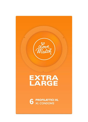 Extra Large, 57 мм, 6 шт CherryLove Love Match (293149656)
