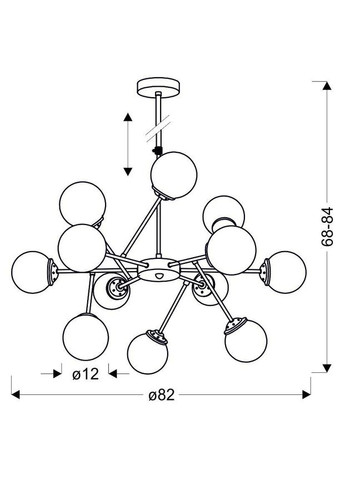 Люстра BEST (30-64806) Candellux (361312718)