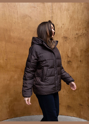 Коричнева демісезонна демісезонна куртка Geran