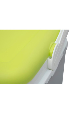 Ізотермічний контейнер Adriatic 36 л сірий із салатовим термобоксом для продуктів та напоїв для пікніка ProDobro (367267625)