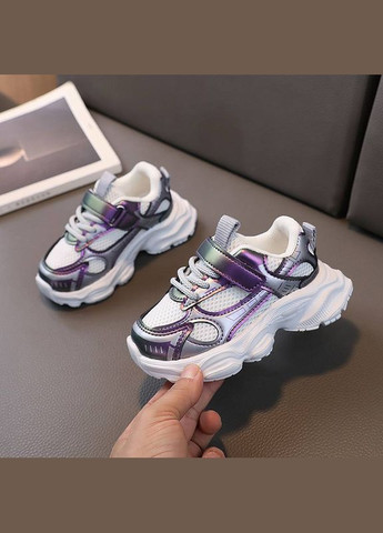 Світло-фіолетові легесенькі та невагомі кросівки для стильних луків No Brand
