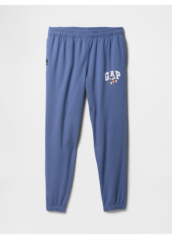 Синие спортивные демисезонные джоггеры брюки Gap