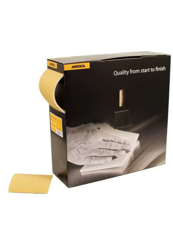 Шліфлист паперовий SoftFlex (115х125 мм, P400) наждачний шліфпапір на поролоні (21402) Mirka (286423244)