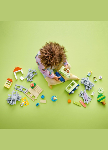 Конструктор DUPLO Town Інтерактивний пригодницький потяг 57 деталей (10427) Lego (339783969)