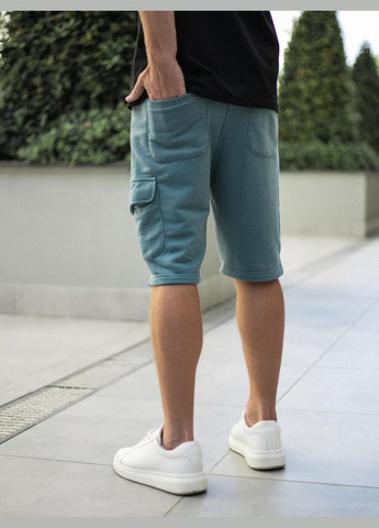 Летние шорты удобные для парней на резинке хлопковые, пляжные стильные Турция свободные классические Intruder (359381171)