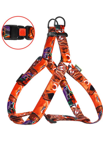 Шлея охват грудной клетки 50-81 см ширина 25 мм Safari (2100102432018) Hi Dog (320760873)