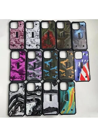 Чехол для смартфона UAG Pathfinder Mag для Apple iPhone 16 противоударный поликарбонат Army Green No Brand (403022209)