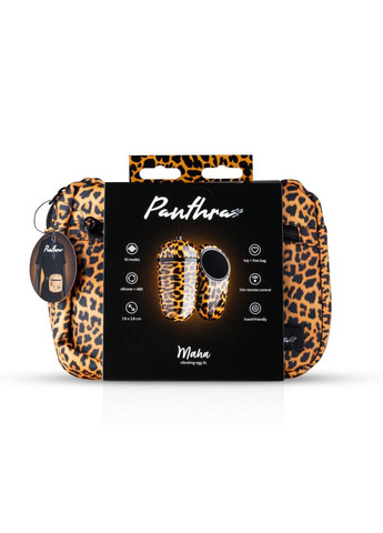 Віброяйце з пультом дистанційного керування Maha, леопардове Panthra (333013730)