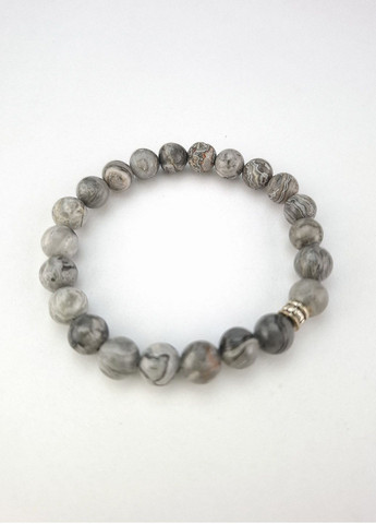 Браслет натуральний камінь яшма 8мм Luvete (324213465)