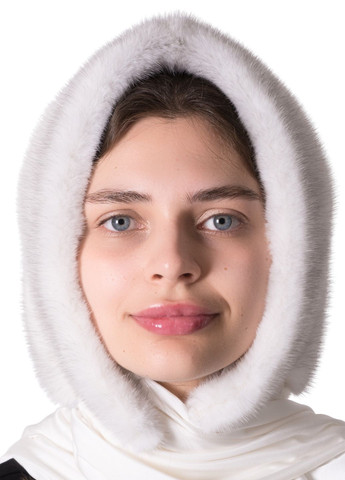 Жіночий хустку на голову з хутра норки Меховой Стиль Паук (356676091)