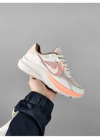 Серые летние кроссовки nike zoom inferno 3 orange/gray найк зум No Brand