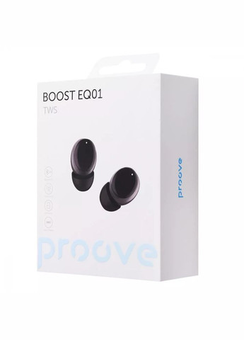 Бездротові навушники Boost EQ01 TWS чорні Proove (280876519)
