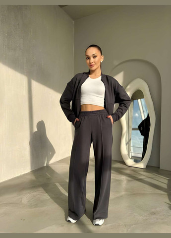 Женский спортивный костюм двойка брюки + бомбер, спортивный костюм... No Brand (331283637)