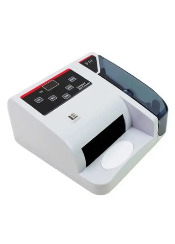 Счетная машинка счетчик для денег банкнот детектор валют с раздельным подсчетом и обнаружением 19.5х17.7х10 см (476577-Prob) Unbranded (285104291)
