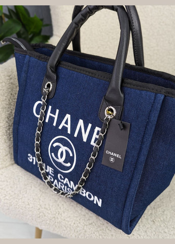 Сумка женская шопер джинс No Brand (322464342)