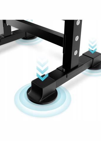 Скамейка тренировочная для жима Pro+ складная Black (P5905973402590) 4FIZJO P-5905973402590 (315348577)