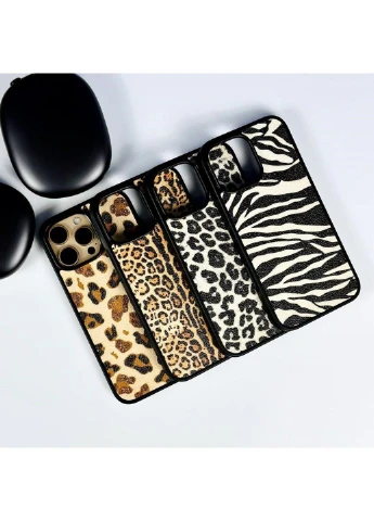 Кожаная накладка Leopard Leather Magnetic для iPhone 12 Pro Max Color №6 No Brand (382914688)