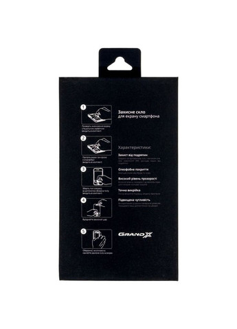 Стекло защитное Apple iPhone 15 Pro 9D (m319608) Grand-X Apple iPhone 15 Pro 9D black (367065702)