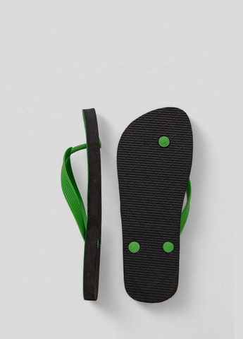 Зеленые пляжные вьетнамки мужские Far Light