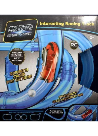 Светящиеся трубки CHARIOTS SPEED PIPES трубопроводный автотрек гоночный трек (37 деталей) Digital (363832743)