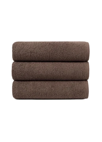 Рушник Home — Hotel Basic коричневий 50*90 (16/1) 400 г/м² Lotus коричневий
