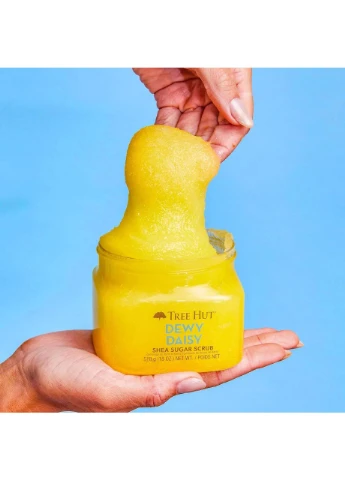 Скраб для тела Shea Sugar Scrub Dewy Daisy, с календулой и ромашкой, (510 g) Tree Hut (381770247)