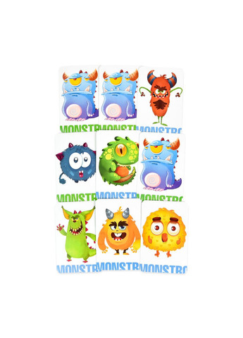 Настольная игра для детей от 5 лет. Монстро развивающая картонная для дома и дороги. Strateg (362425511)