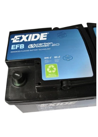 Акумулятор автомобільний START-STOP EFB 100A (EL1000) Exide (395711060)